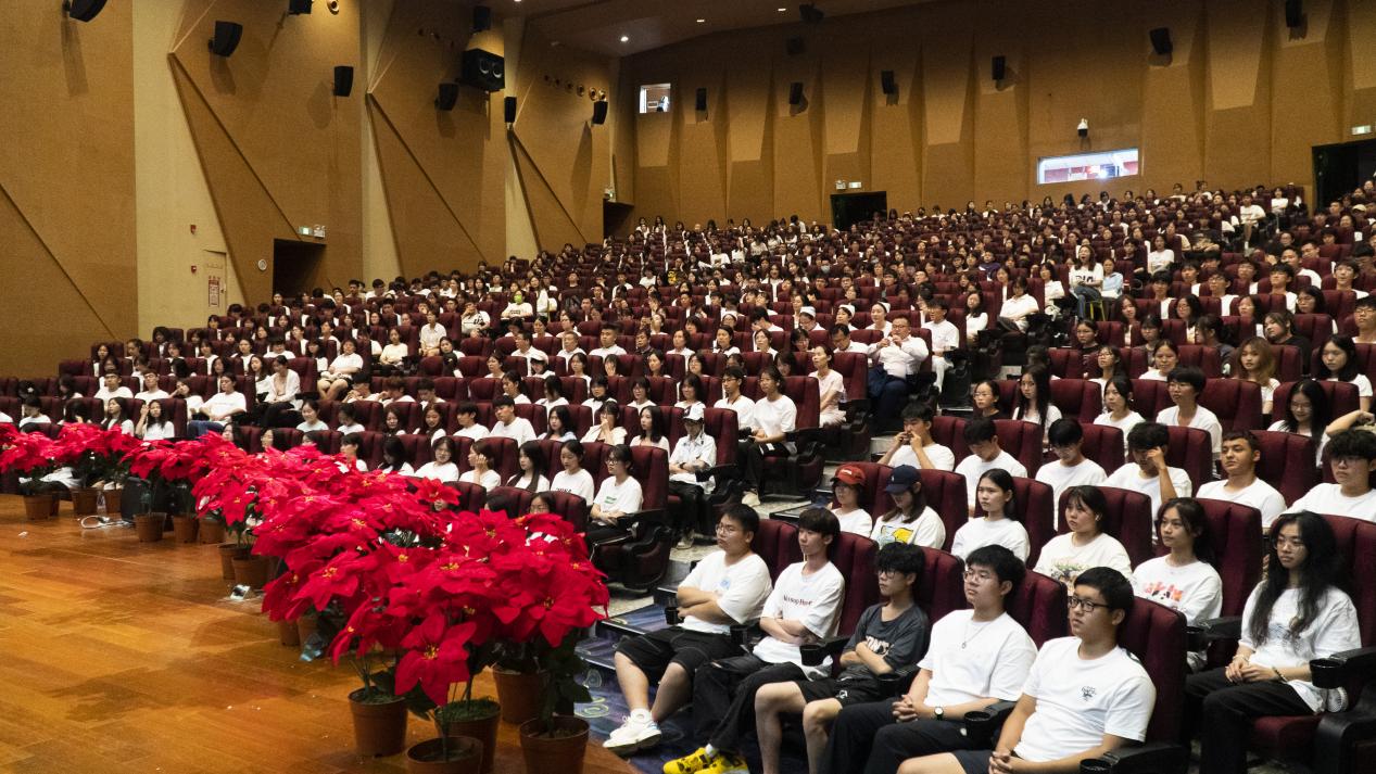 开学典礼现场 开学典礼现场